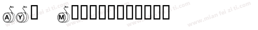 AYo Medium字体转换